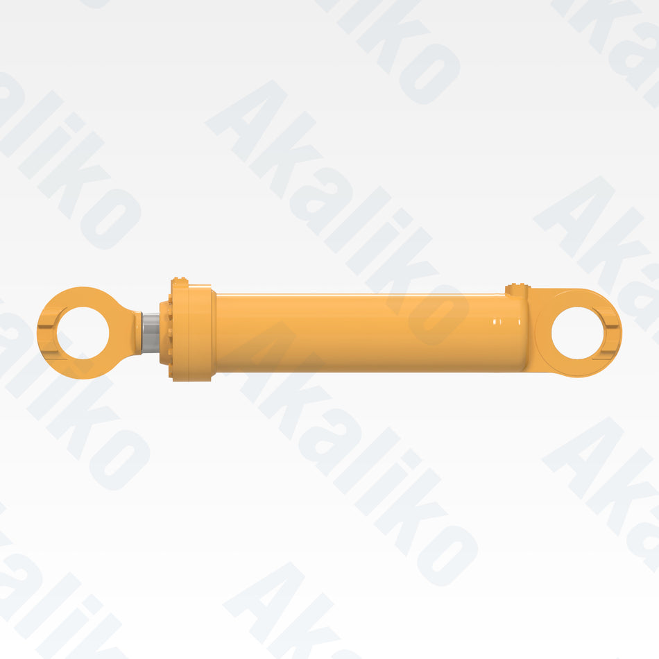 Side view of replacement boom lift hydraulic cylinder for Caterpillar 992K wheel loader, OEM part number 271-1717