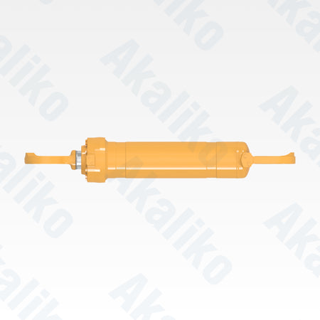 Top view of replacement boom lift hydraulic cylinder for Caterpillar 992K wheel loader, OEM part number 491-5803