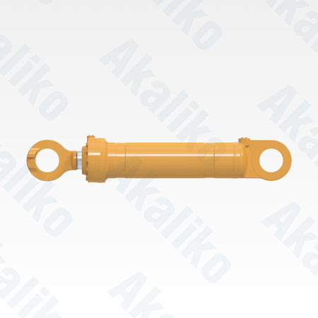 Side view of replacement boom lift hydraulic cylinder for Caterpillar 992K wheel loader, OEM part number 491-5804