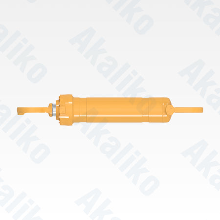 Top view of replacement boom lift hydraulic cylinder for Caterpillar 992K wheel loader, OEM part number 491-5804