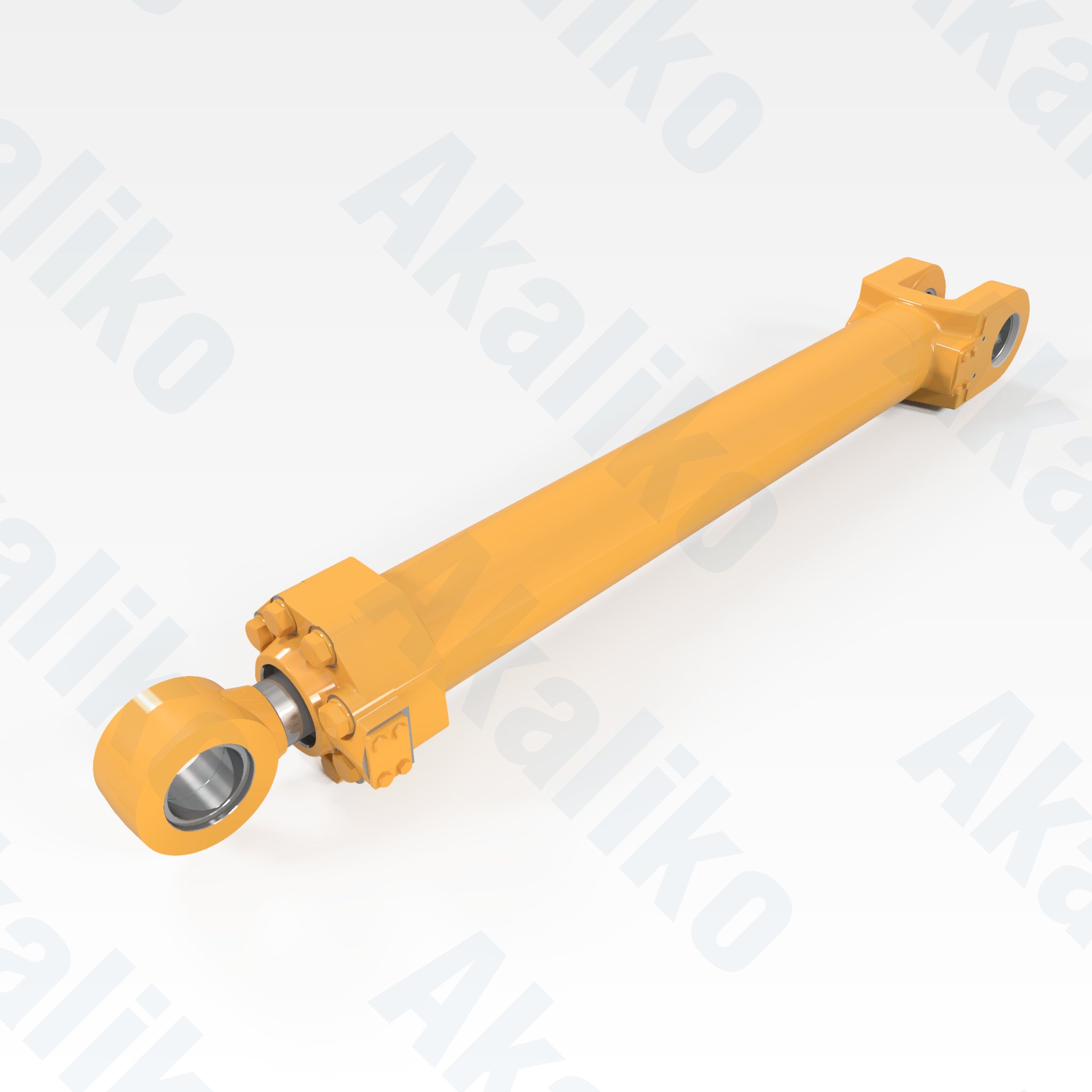 Replacement steering hydraulic cylinder for Caterpillar 854G/854K/992K wheel loader, OEM part number 157-1352, aftermarket heavy equipment parts