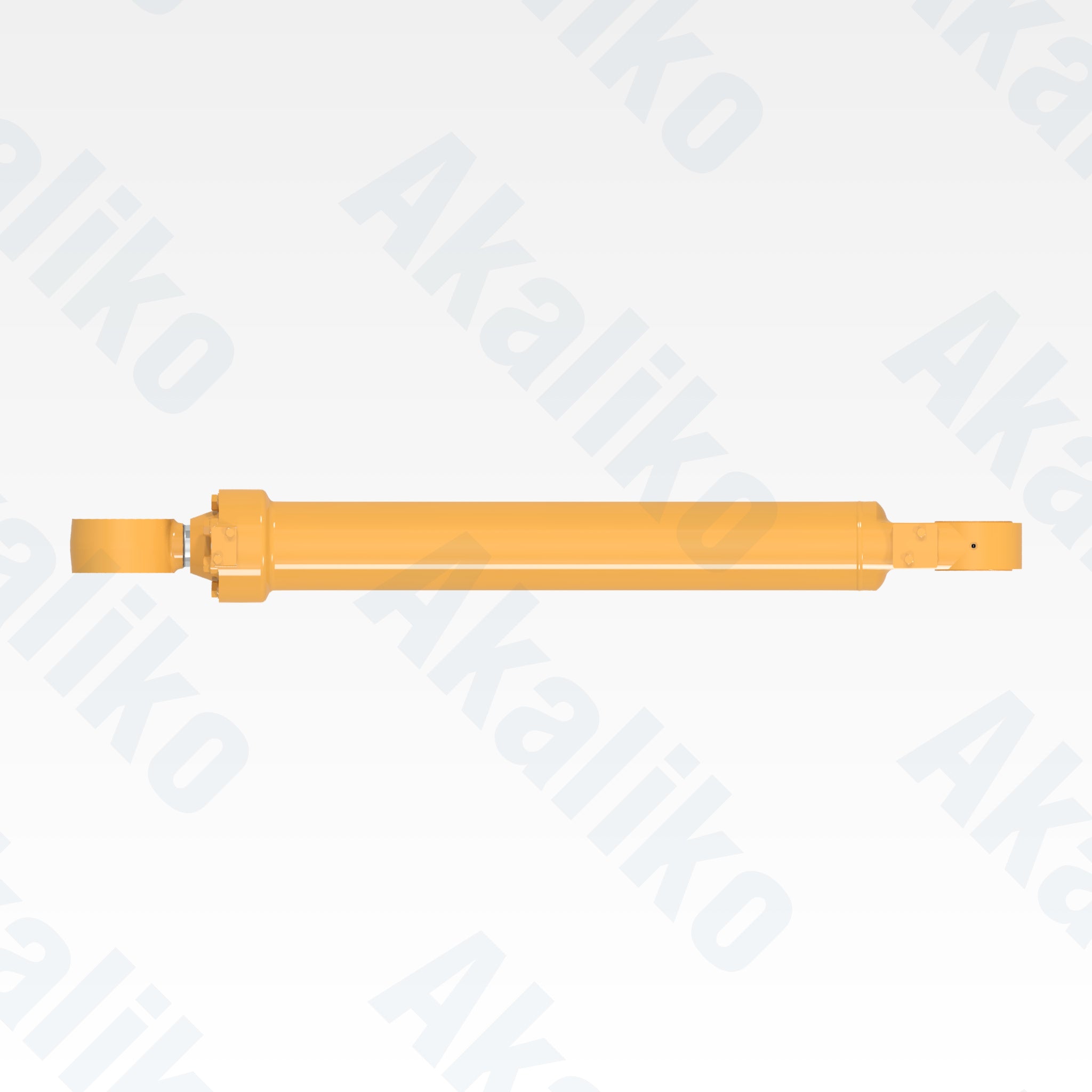 Top view of replacement tilt hydraulic cylinder for Caterpillar 992K wheel loader, OEM part number 271-3572