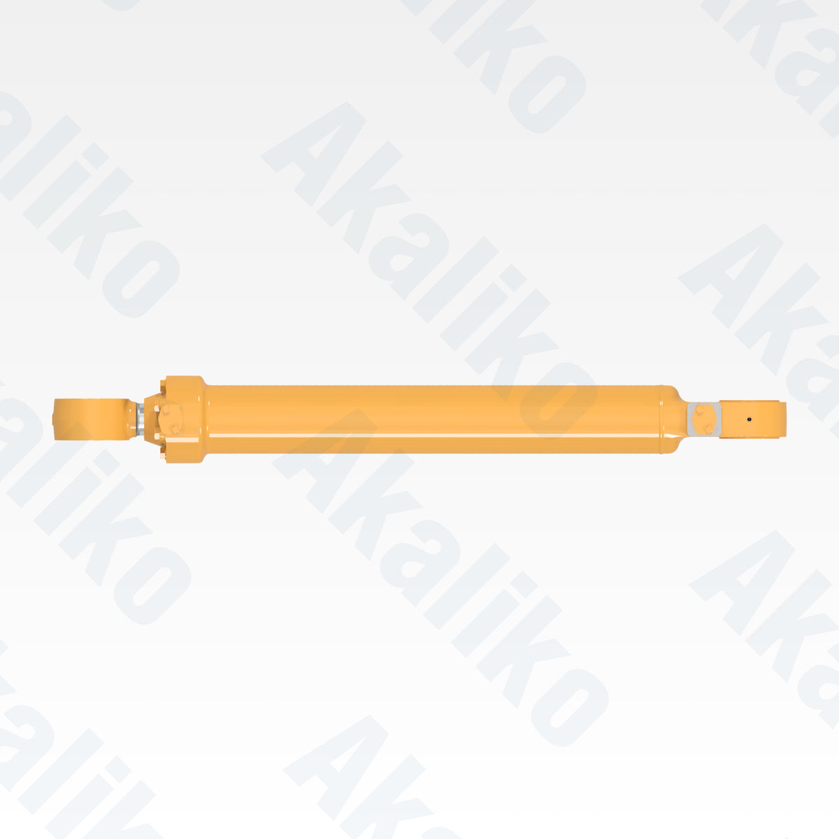 Top view of replacement tilt hydraulic cylinder for Caterpillar 992K wheel loader, OEM part number 627-9150