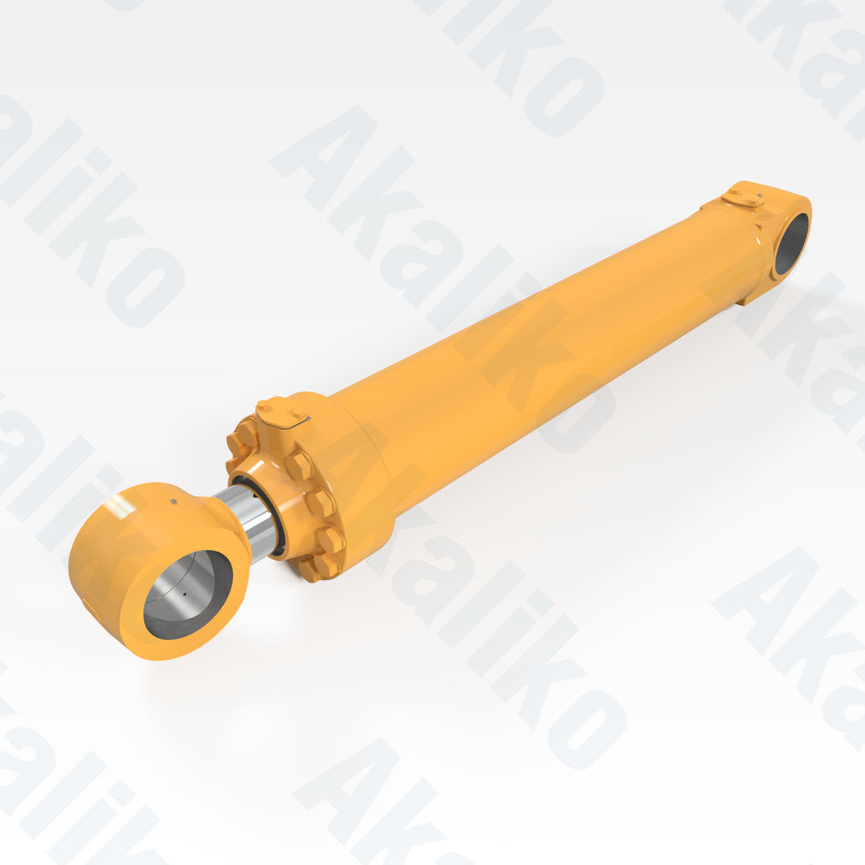 Replacement boom lift hydraulic cylinder for Caterpillar 993K wheel loader, OEM part number 491-5810, aftermarket heavy equipment parts