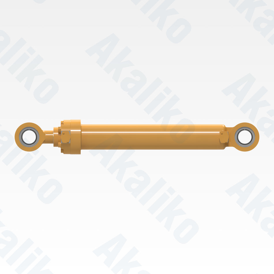 Side view of replacement steering hydraulic cylinder for Caterpillar 993K wheel loader, OEM part number 288-5504