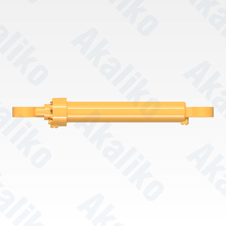 Top view of replacement steering hydraulic cylinder for Caterpillar 993K wheel loader, OEM part number 288-5504