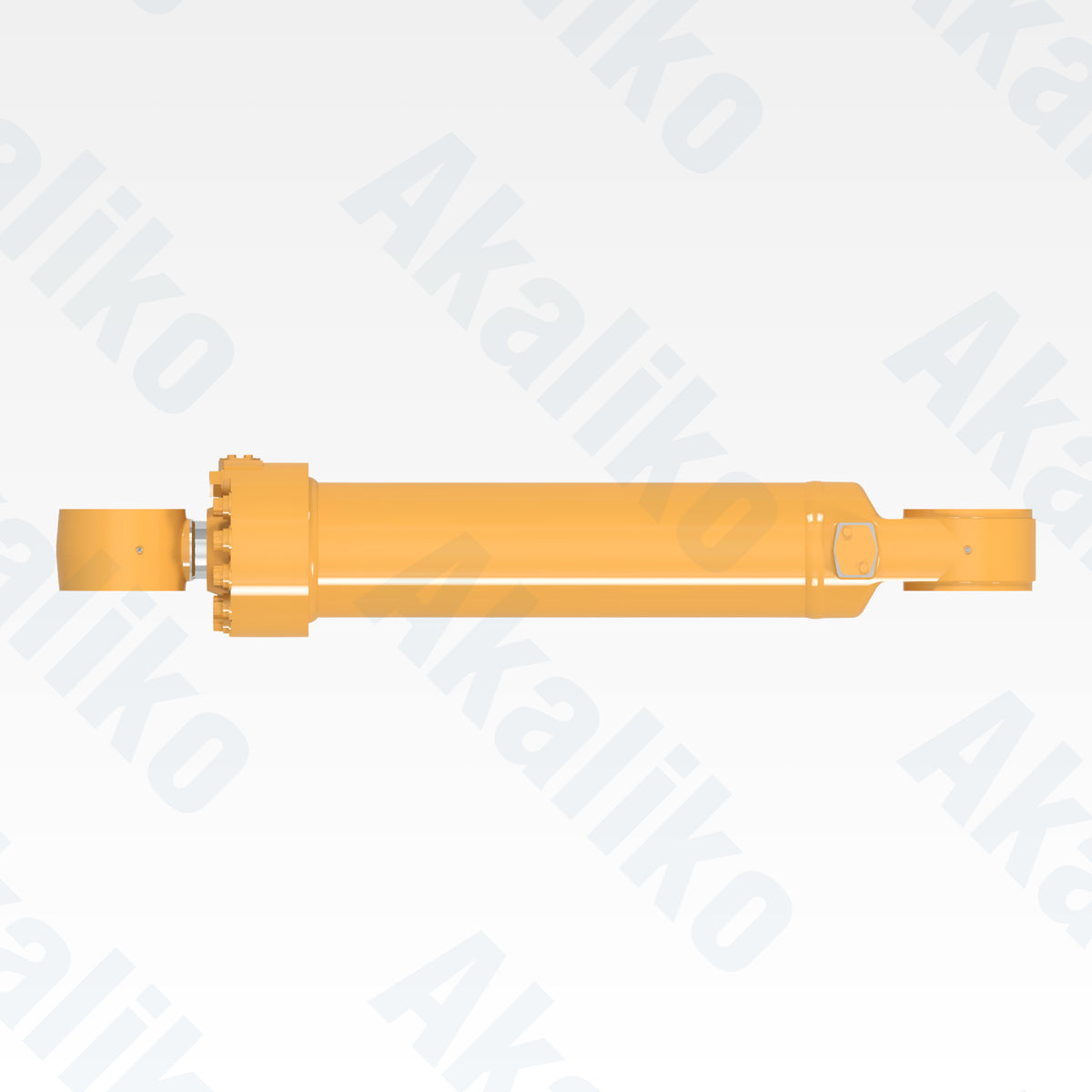 Top view of replacement tilt hydraulic cylinder for Caterpillar 993K wheel loader, OEM part number 451-9082