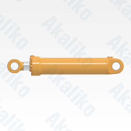 Side view of replacement boom lift hydraulic cylinder for Caterpillar 994F wheel loader, OEM part number 564-4353