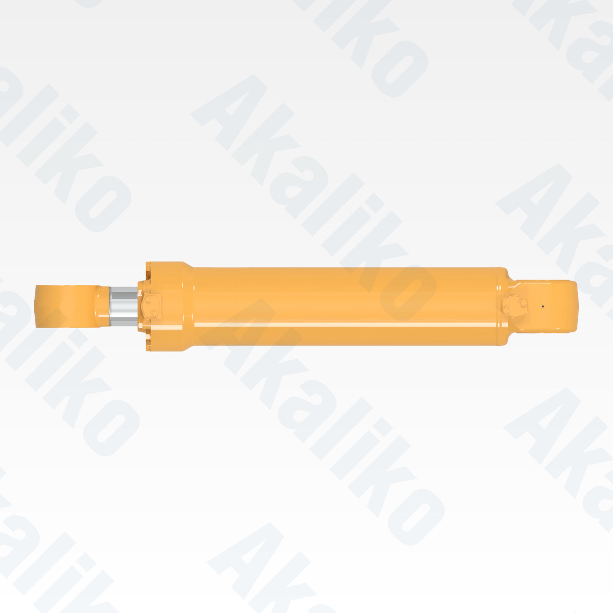 Top view of replacement boom lift hydraulic cylinder for Caterpillar 994F wheel loader, OEM part number 564-4353
