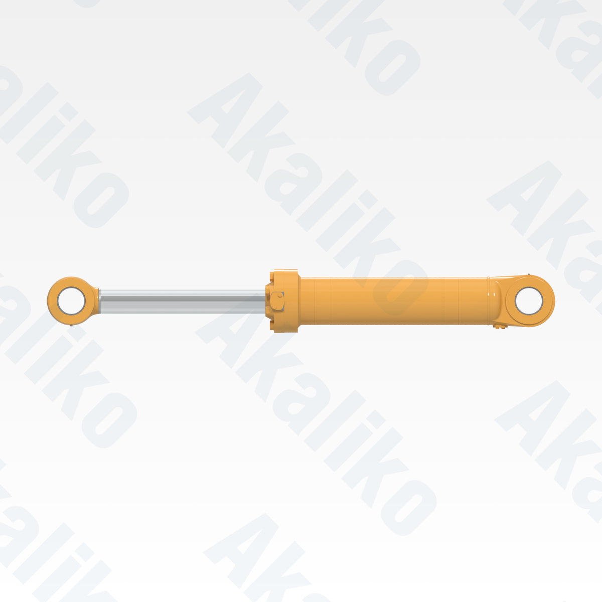 Side view of replacement tilt hydraulic cylinder for Caterpillar 994F wheel loader, OEM part number 568-6023