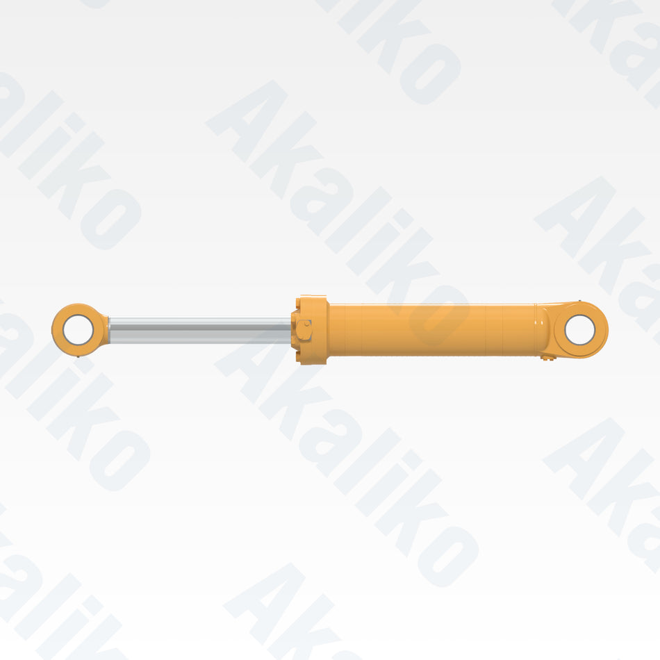 Side view of replacement tilt hydraulic cylinder for Caterpillar 994F wheel loader, OEM part number 568-6023