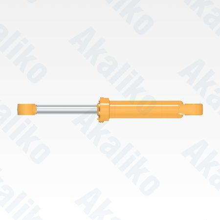 Top view of replacement tilt hydraulic cylinder for Caterpillar 994F wheel loader, OEM part number 568-6023