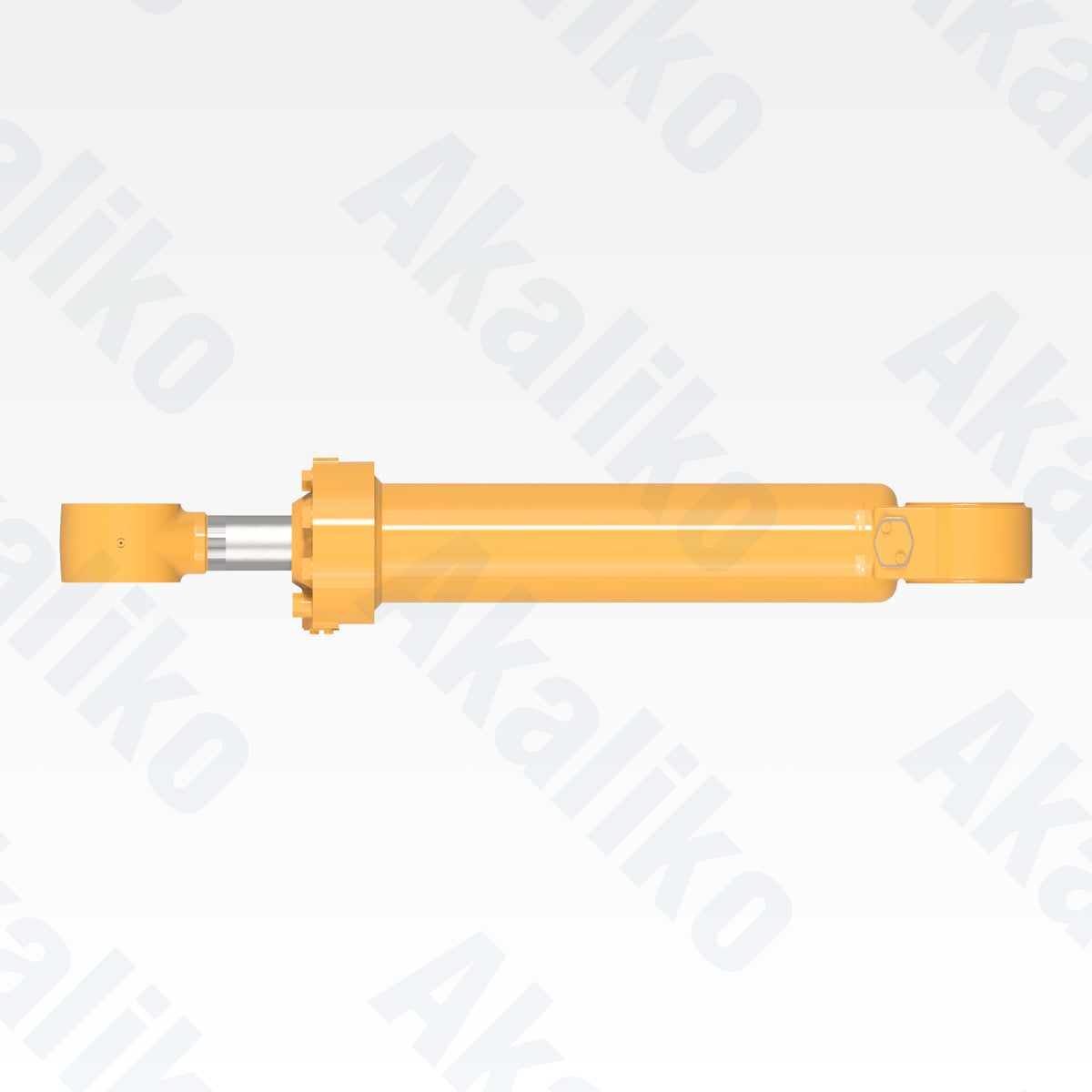 Top view of replacement tilt hydraulic cylinder for Caterpillar 994H wheel loader, OEM part number 353-3912