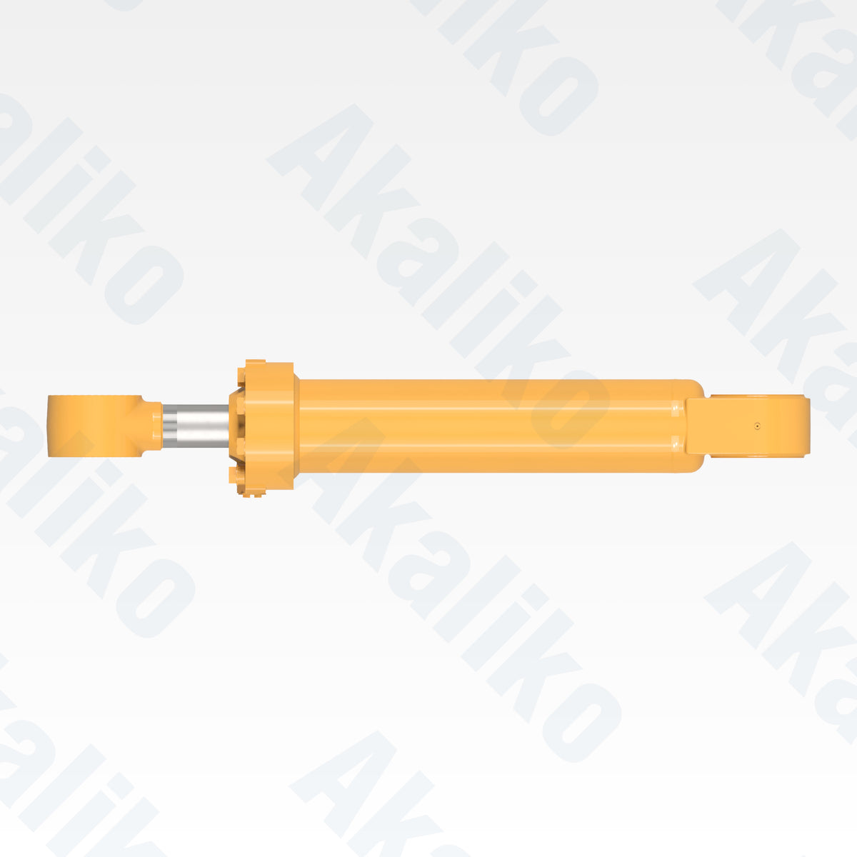 Top view of replacement tilt hydraulic cylinder for Caterpillar 994H wheel loader, OEM part number 353-3913