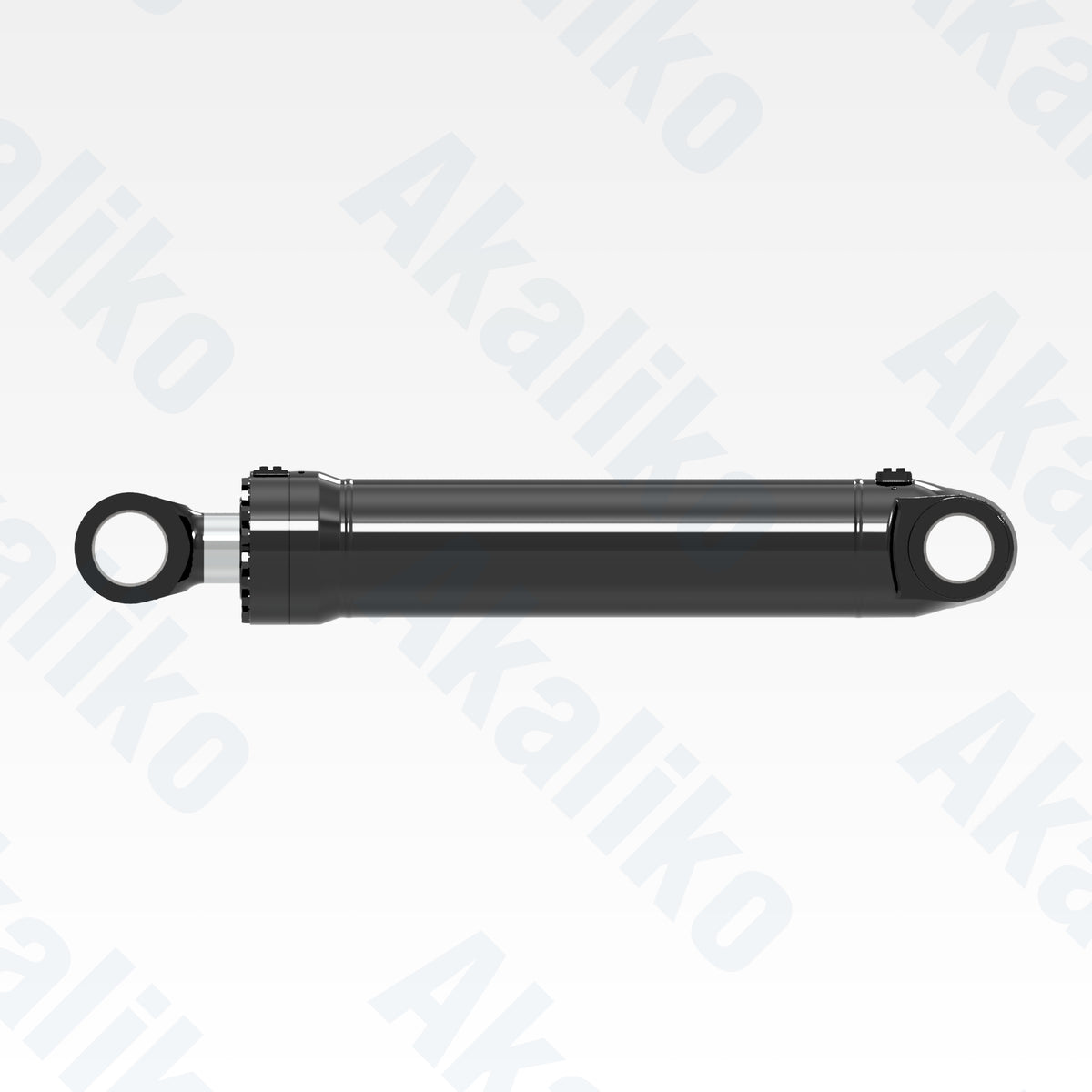 Side view of replacement lift hydraulic cylinder for Caterpillar 994K wheel loader, OEM part number 416-4017
