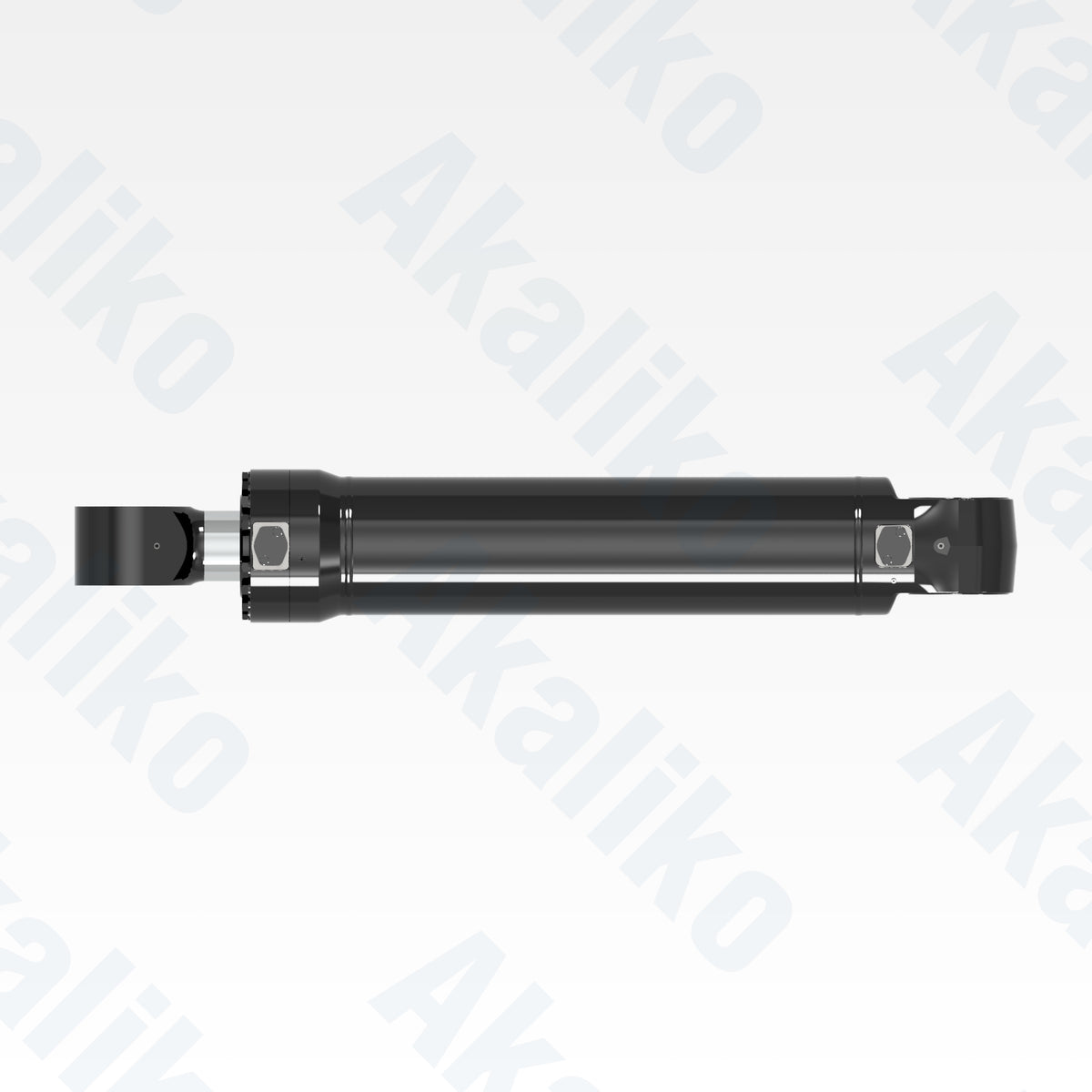 Top view of replacement lift hydraulic cylinder for Caterpillar 994K wheel loader, OEM part number 416-4017