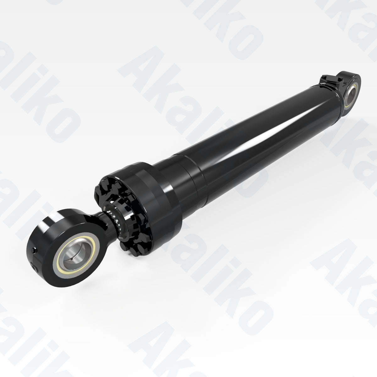 Replacement steering hydraulic cylinder for Caterpillar 994K wheel loader, OEM part number 416-4020, aftermarket heavy equipment parts