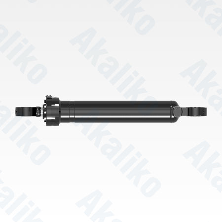 Top view of replacement steering hydraulic cylinder for Caterpillar 994K wheel loader, OEM part number 416-4020