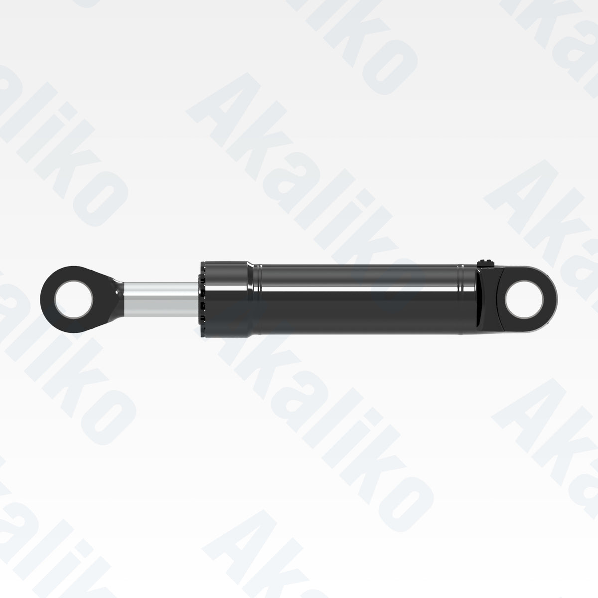 Side view of replacement tilt hydraulic cylinder for Caterpillar 994K wheel loader, OEM part number 416-4018