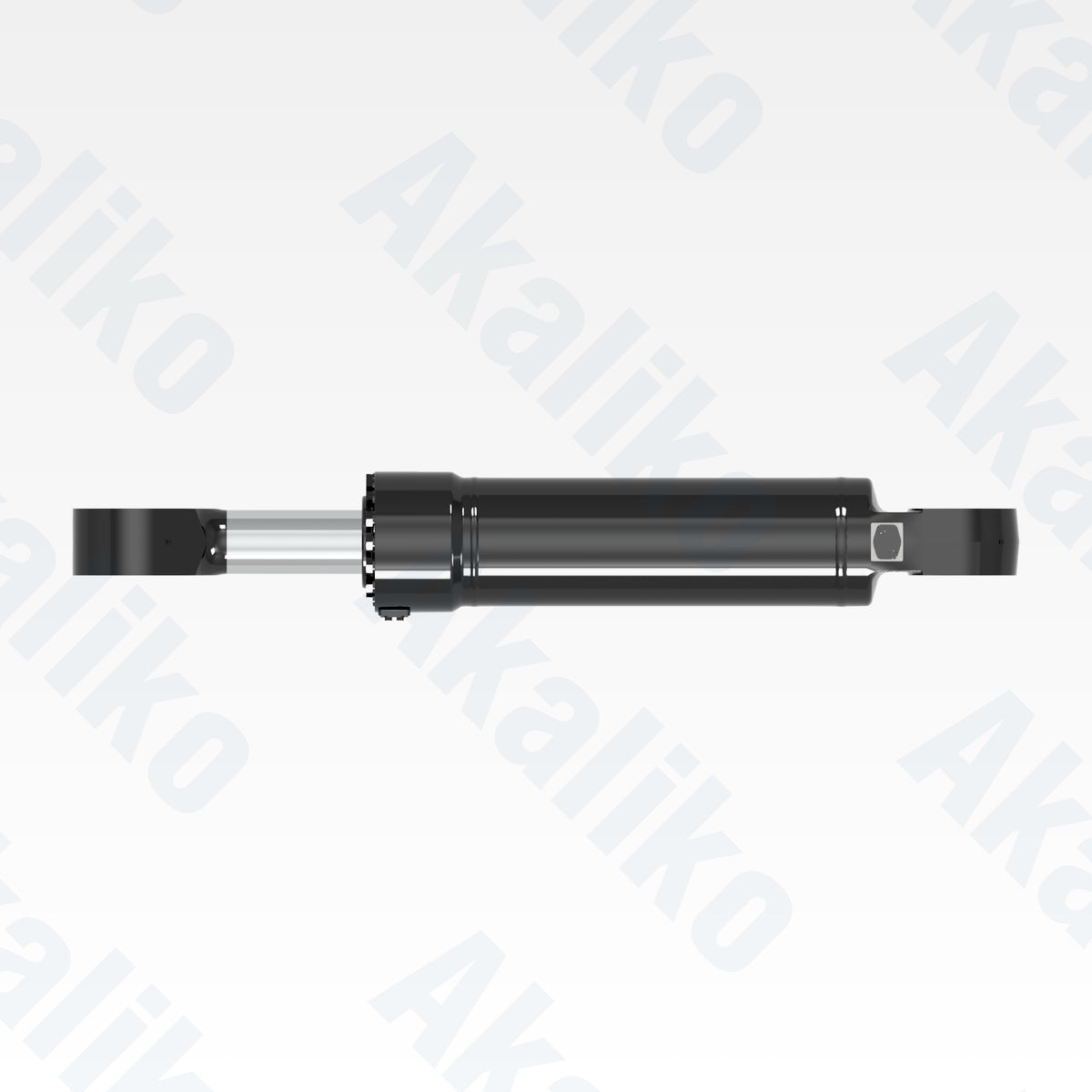 Top view of replacement tilt hydraulic cylinder for Caterpillar 994K wheel loader, OEM part number 416-4019