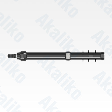 Top view of replacement blade lift hydraulic cylinder for Caterpillar D10 track dozer, OEM part number 570-1647