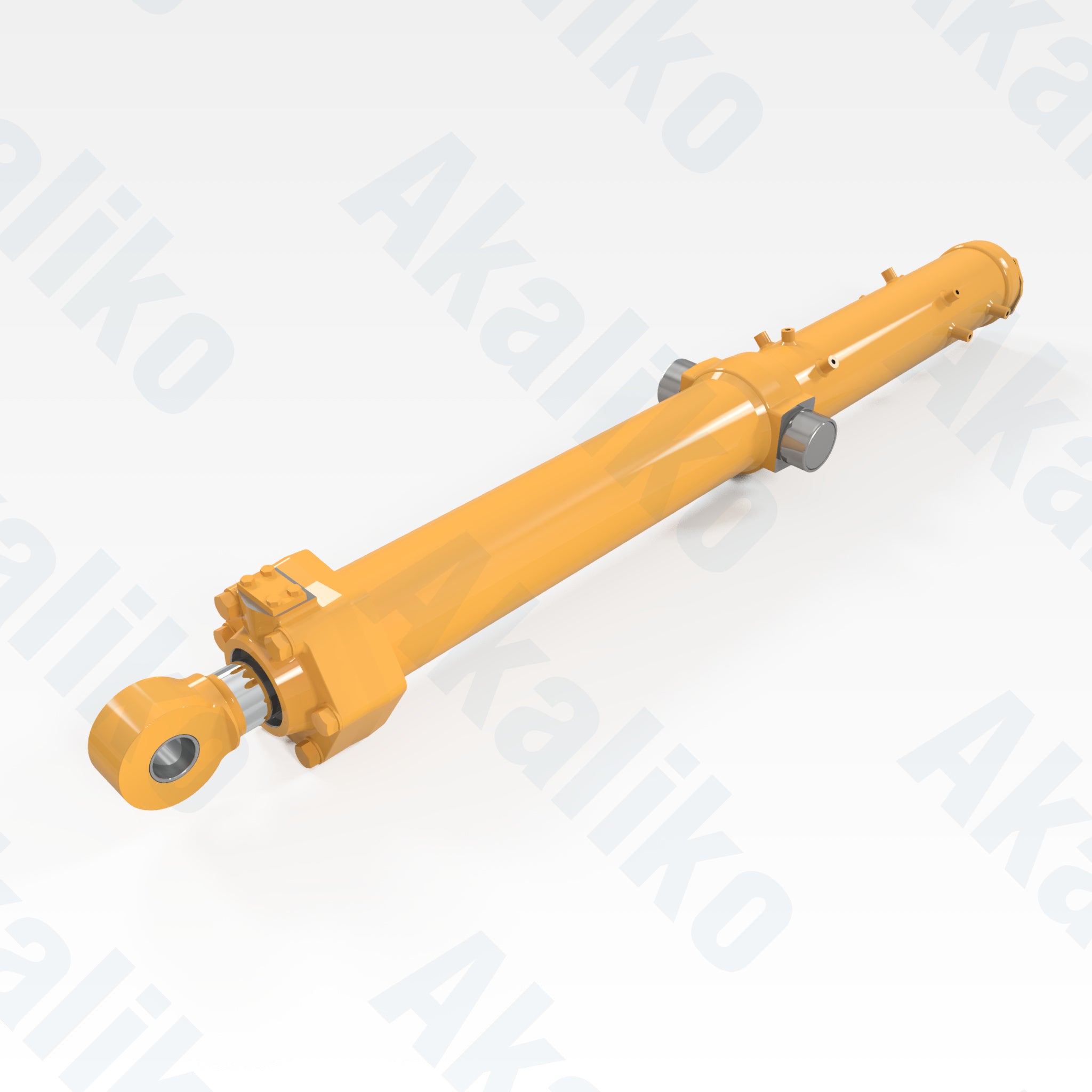 Replacement blade lift hydraulic cylinder for Caterpillar D10T track dozer, OEM part number 9T-2869, aftermarket heavy equipment parts