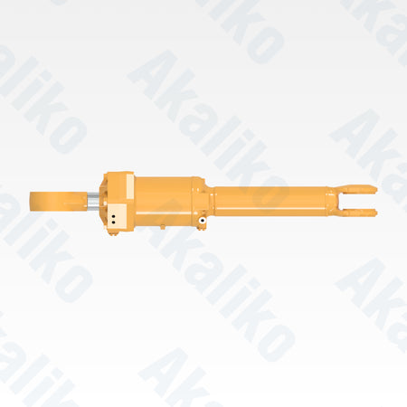 Top view of replacement blade tilt hydraulic cylinder for Caterpillar D10T track dozer, OEM part number 232-0652