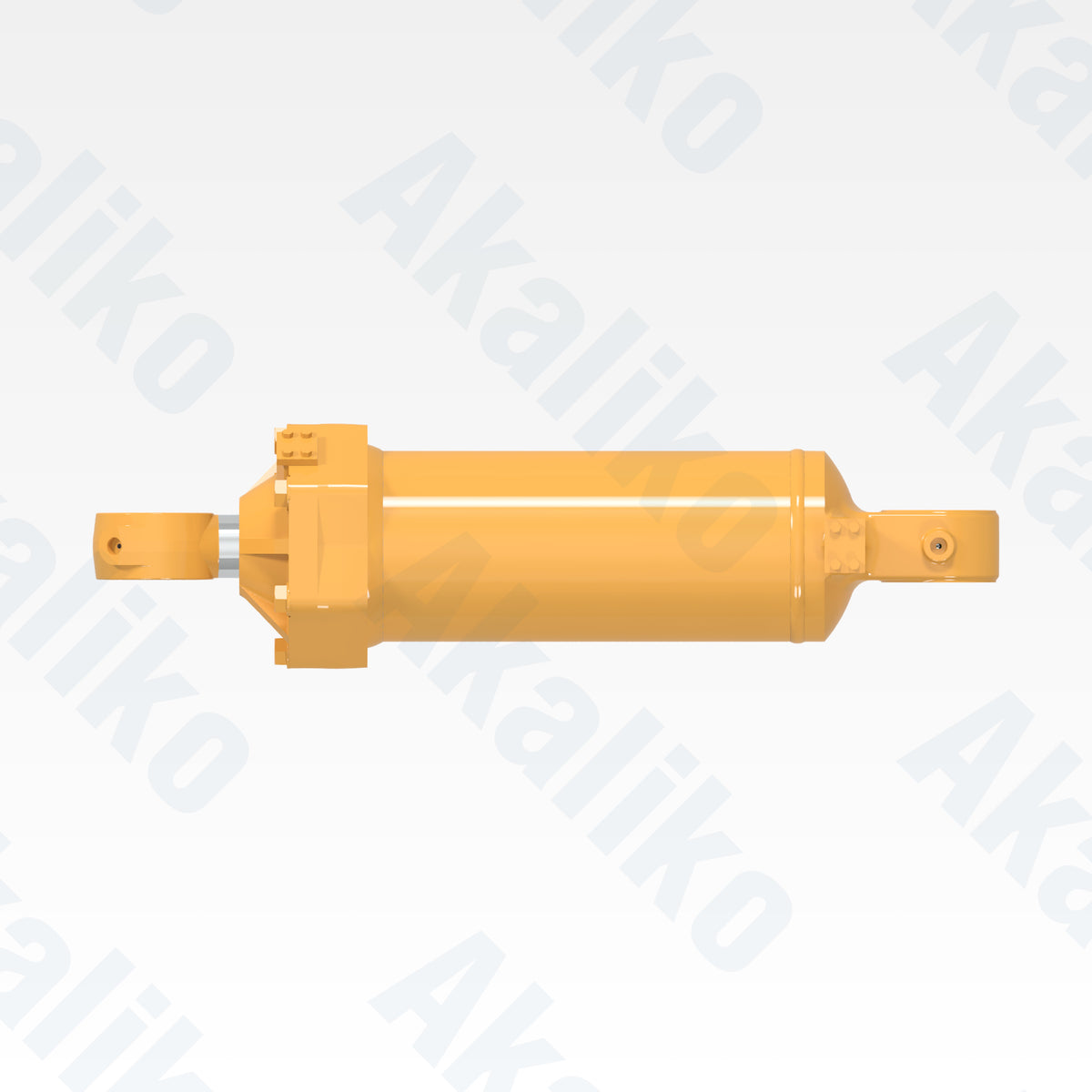 Top view of replacement ripper lift hydraulic cylinder for Caterpillar D10T track dozer, OEM part number 192-6445