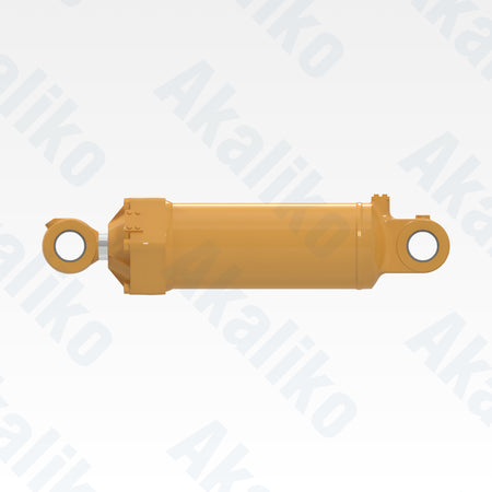 Side view of replacement ripper lift hydraulic cylinder for Caterpillar D10T track dozer, OEM part number 192-6446