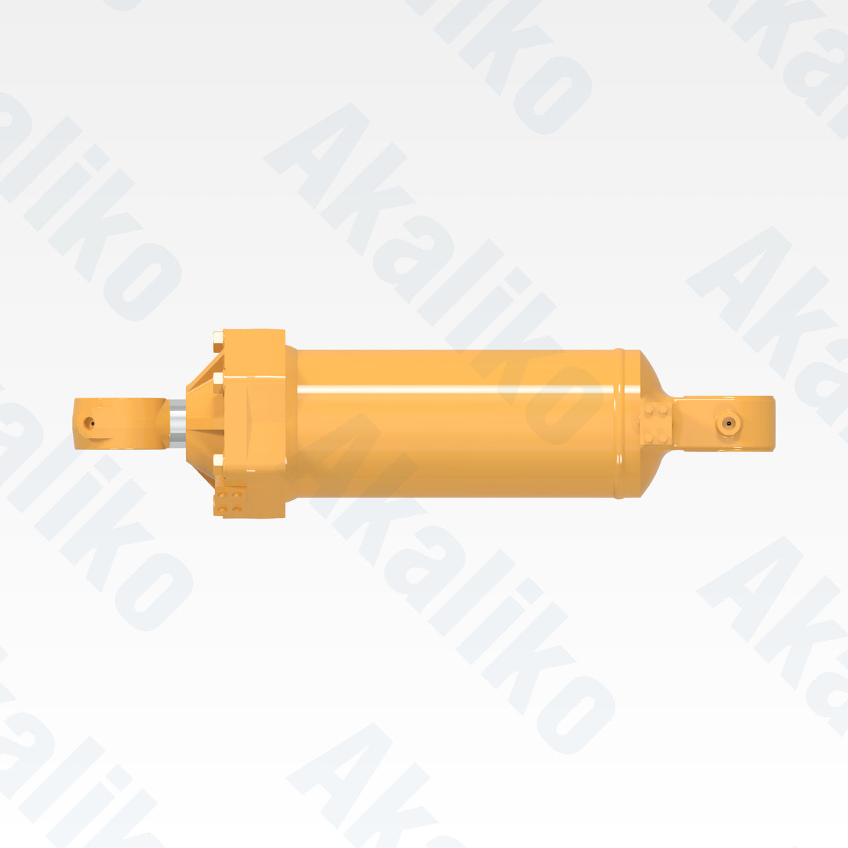 Top view of replacement ripper lift hydraulic cylinder for Caterpillar D10T track dozer, OEM part number 192-6446