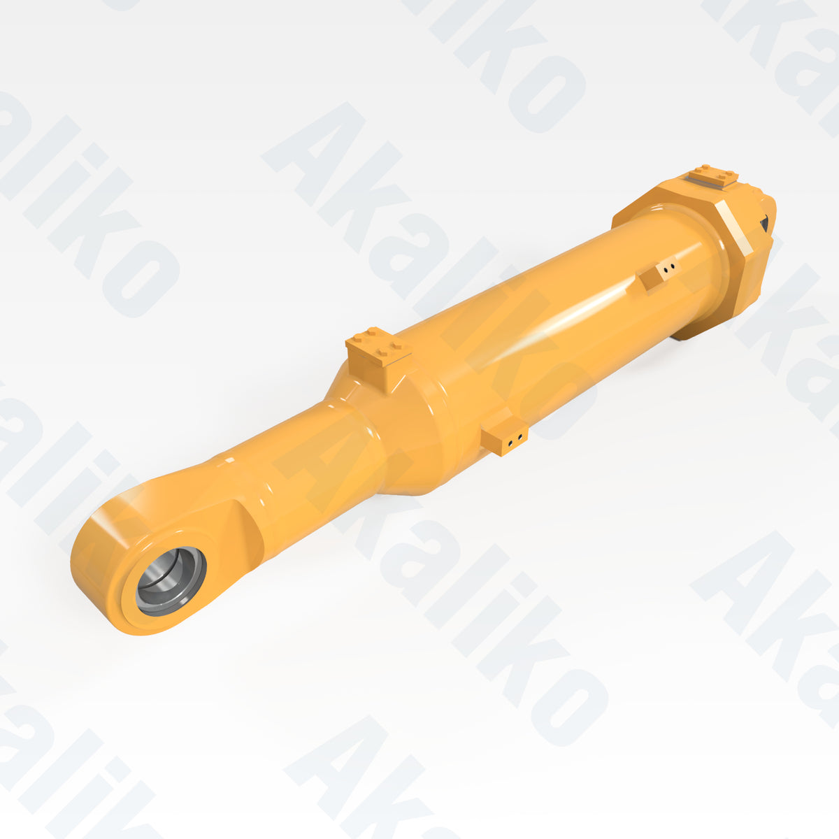 Replacement ripper tilt hydraulic cylinder for Caterpillar D10T track dozer, OEM part number 4T-9977, aftermarket heavy equipment parts