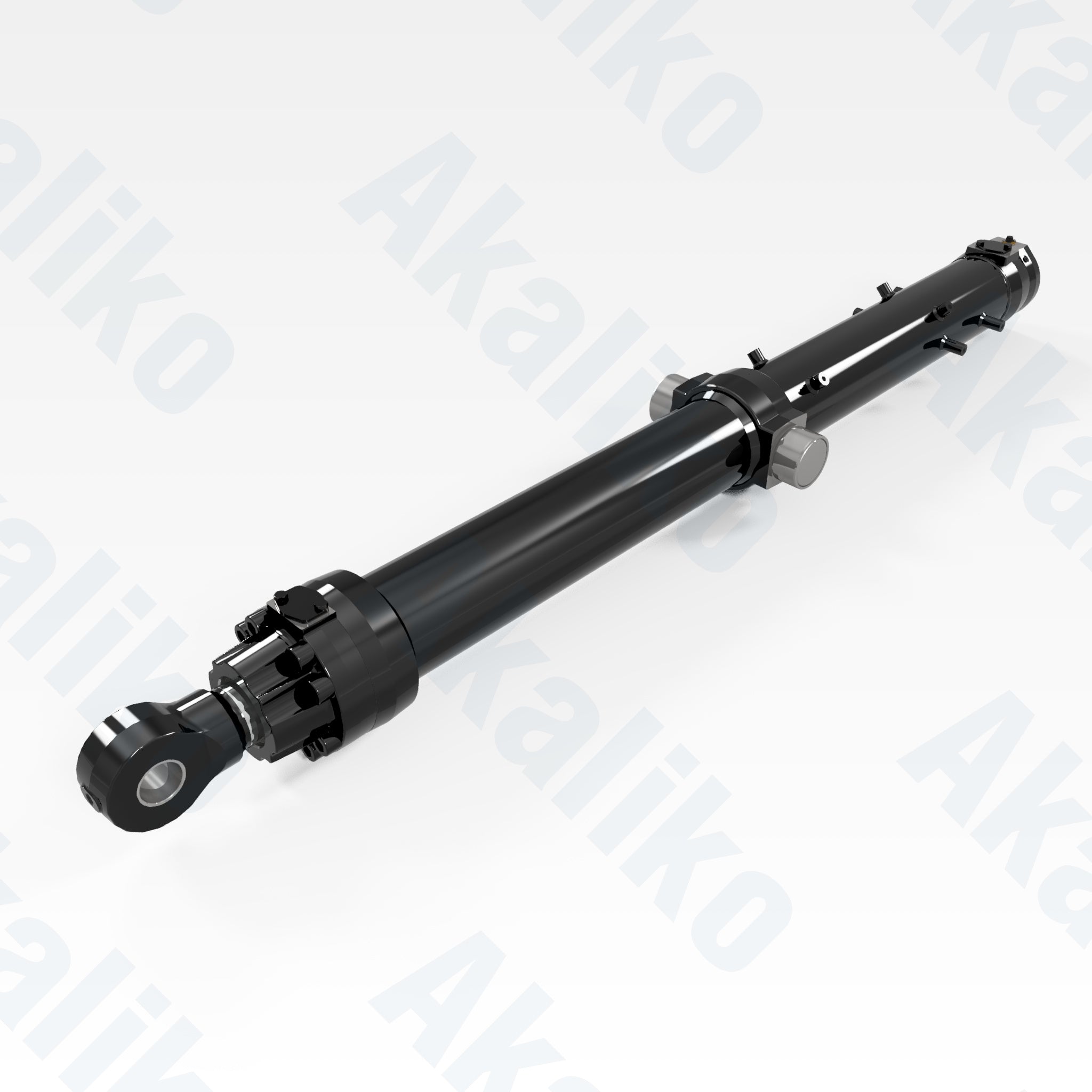 Replacement blade lift hydraulic cylinder for Caterpillar D10T2 track dozer, OEM part number 588-0174, aftermarket heavy equipment parts