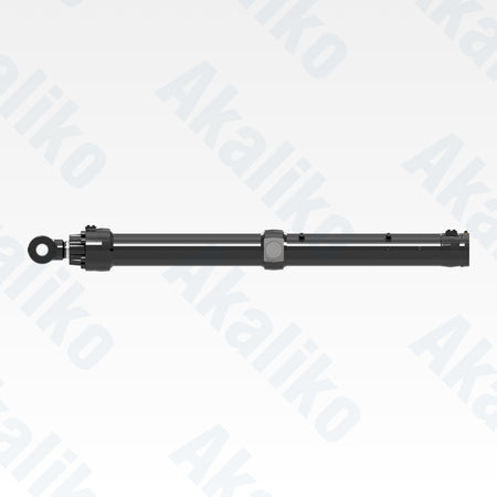 Side view of replacement blade lift hydraulic cylinder for Caterpillar D10T2 track dozer, OEM part number 588-0174