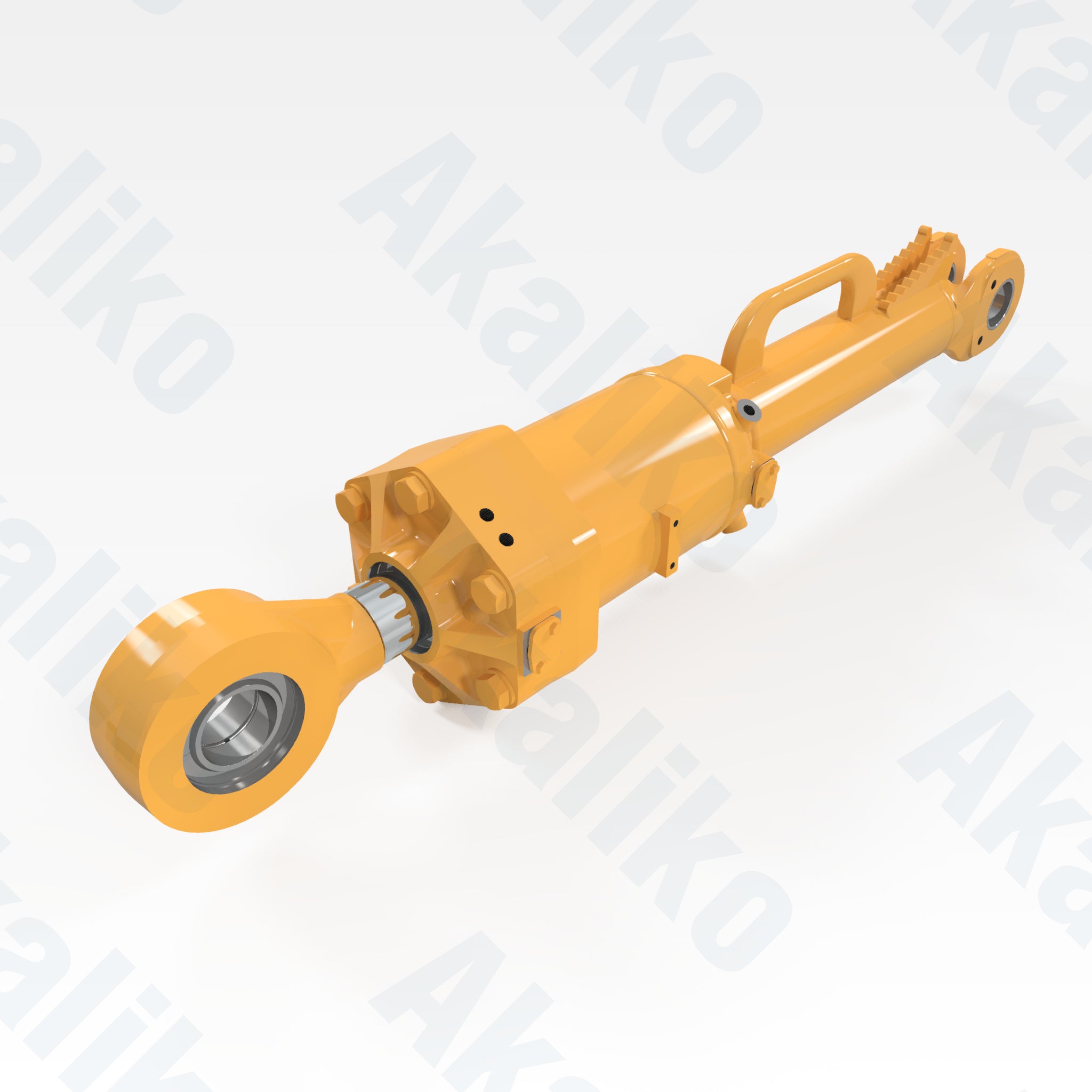 Replacement blade tilt hydraulic cylinder for Caterpillar D10T2 track dozer, OEM part number 374-2279, aftermarket heavy equipment parts