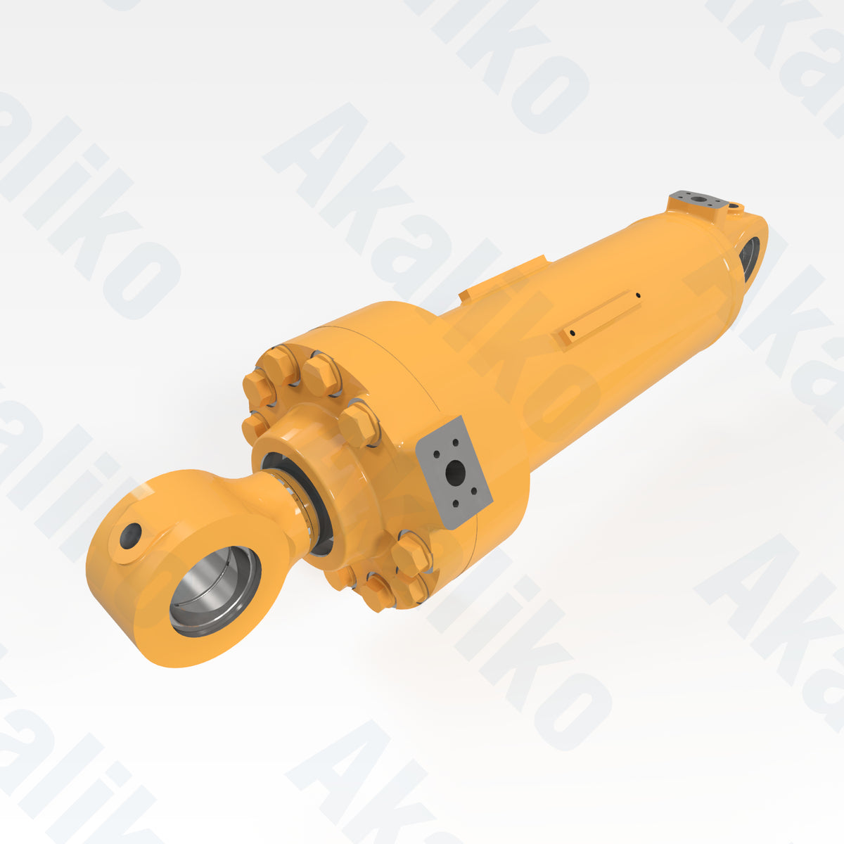 Replacement ripper lift hydraulic cylinder for Caterpillar D10T2 track dozer, OEM part number 374-2276, aftermarket heavy equipment parts