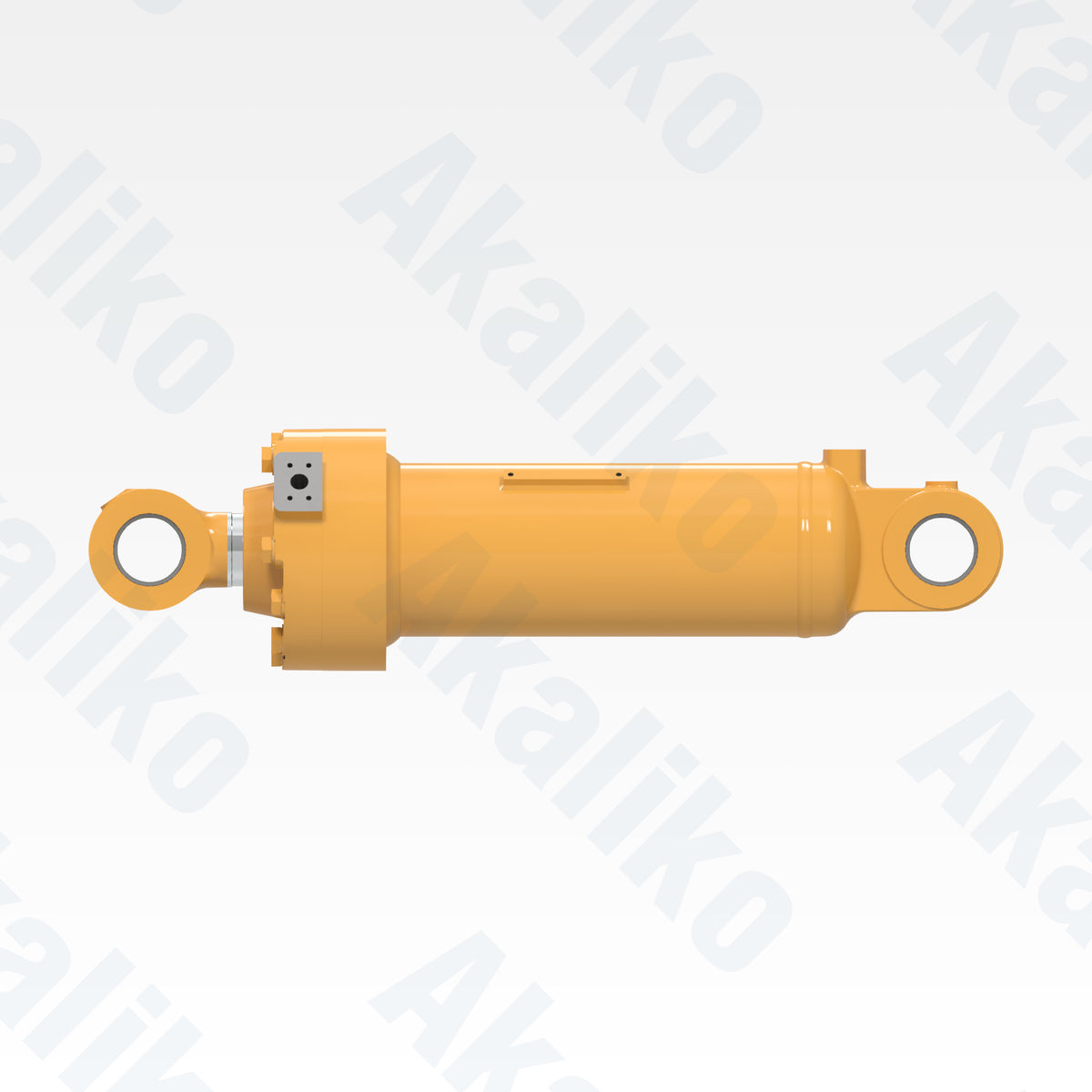 Side view of replacement ripper lift hydraulic cylinder for Caterpillar D10T2 track dozer, OEM part number 374-2276