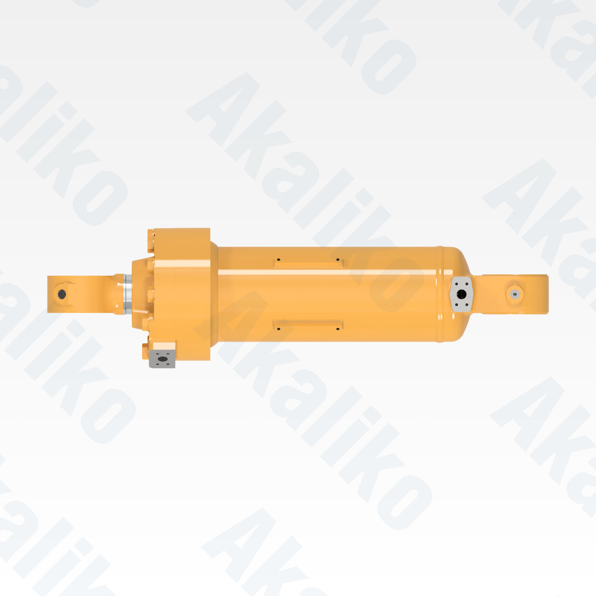 Top view of replacement ripper lift hydraulic cylinder for Caterpillar D10T2 track dozer, OEM part number 374-2276