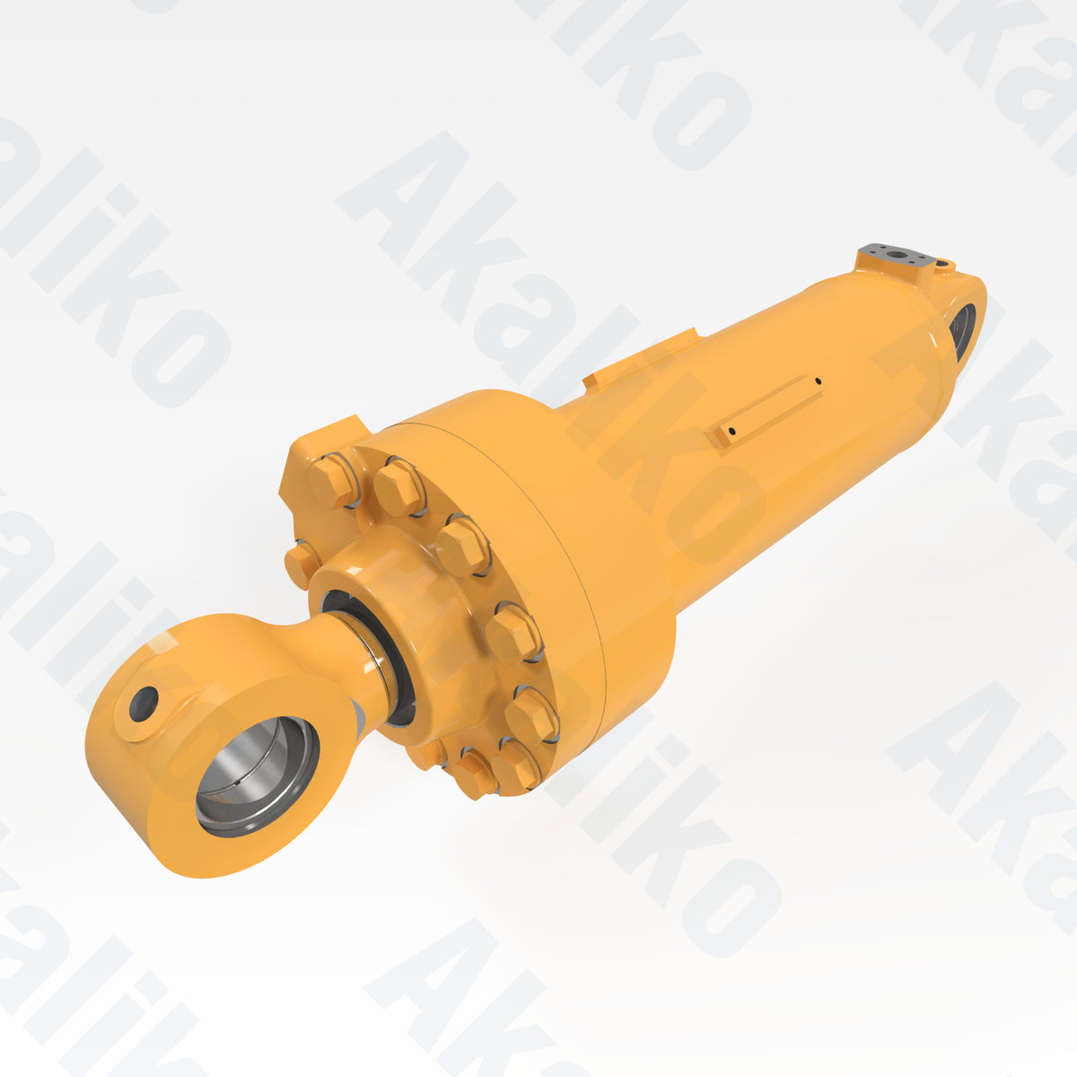 Replacement ripper lift hydraulic cylinder for Caterpillar D10T2 track dozer, OEM part number 374-2277, aftermarket heavy equipment parts