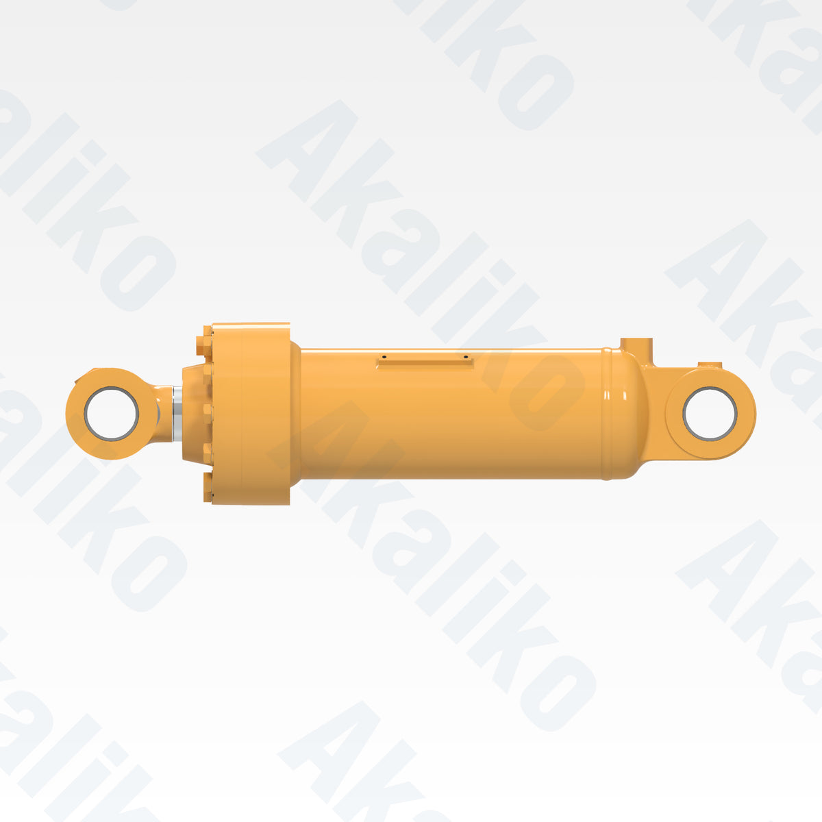Side view of replacement ripper lift hydraulic cylinder for Caterpillar D10T2 track dozer, OEM part number 374-2277