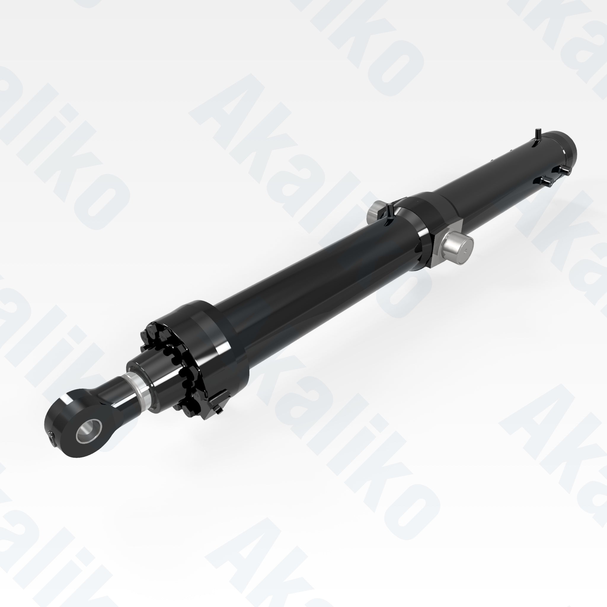 Replacement blade lift hydraulic cylinder for Caterpillar D11 track loader, OEM part number 561-7981, aftermarket heavy equipment parts