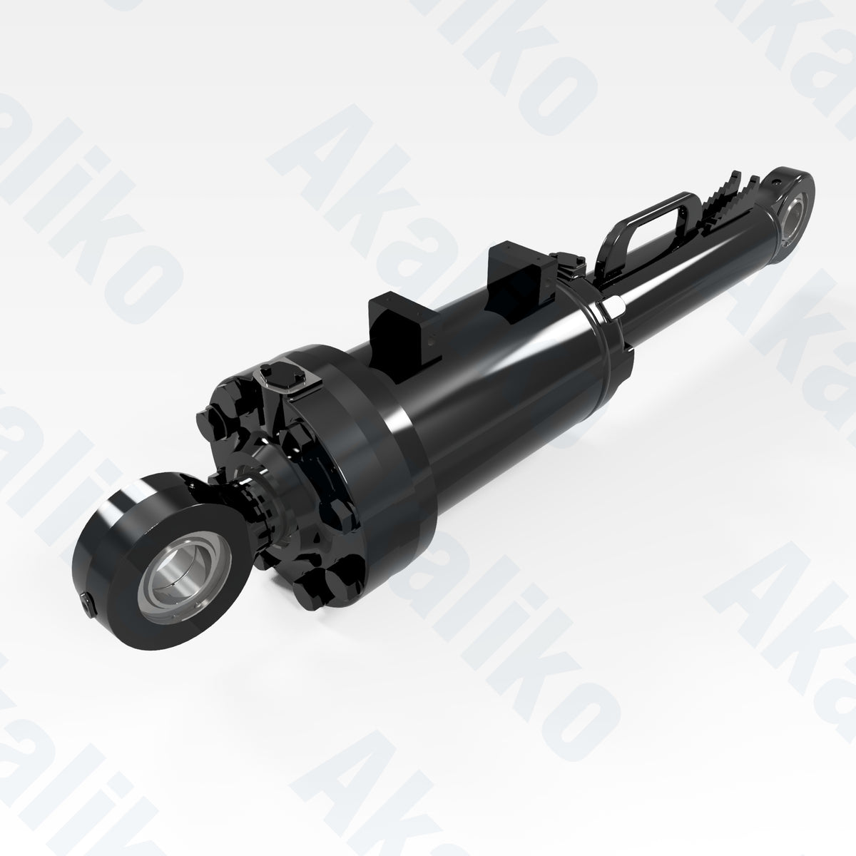 Replacement blade tilt hydraulic cylinder for Caterpillar D11 track loader, OEM part number 527-5519, aftermarket heavy equipment parts