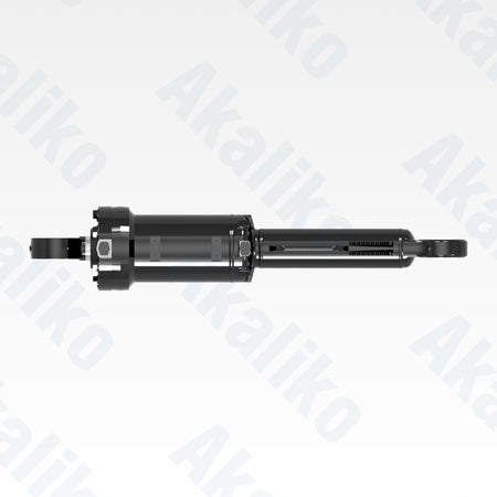 Top view of replacement blade tilt hydraulic cylinder for Caterpillar D11 track loader, OEM part number 527-5519