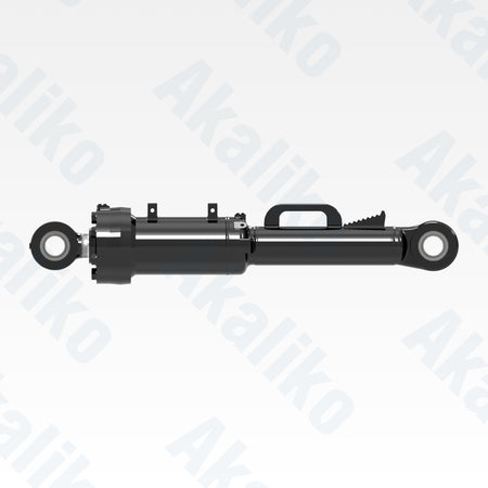 Side view of replacement blade tilt hydraulic cylinder for Caterpillar D11 track loader, OEM part number 561-6915
