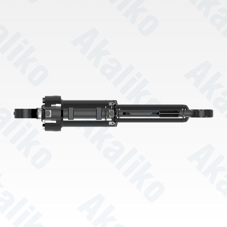 Top view of replacement blade tilt hydraulic cylinder for Caterpillar D11 track loader, OEM part number 561-6915