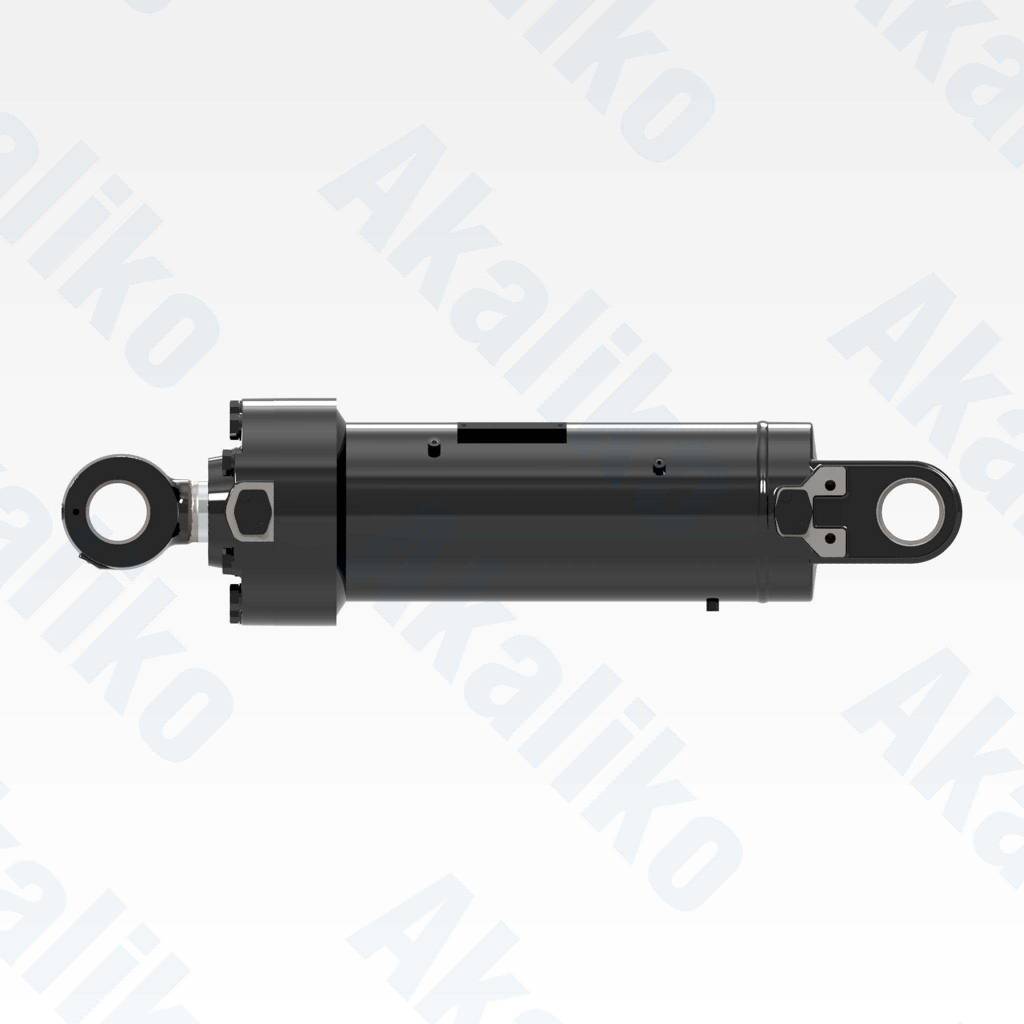 Side view of replacement ripper lift hydraulic cylinder for Caterpillar D11 track loader, OEM part number 561-7470