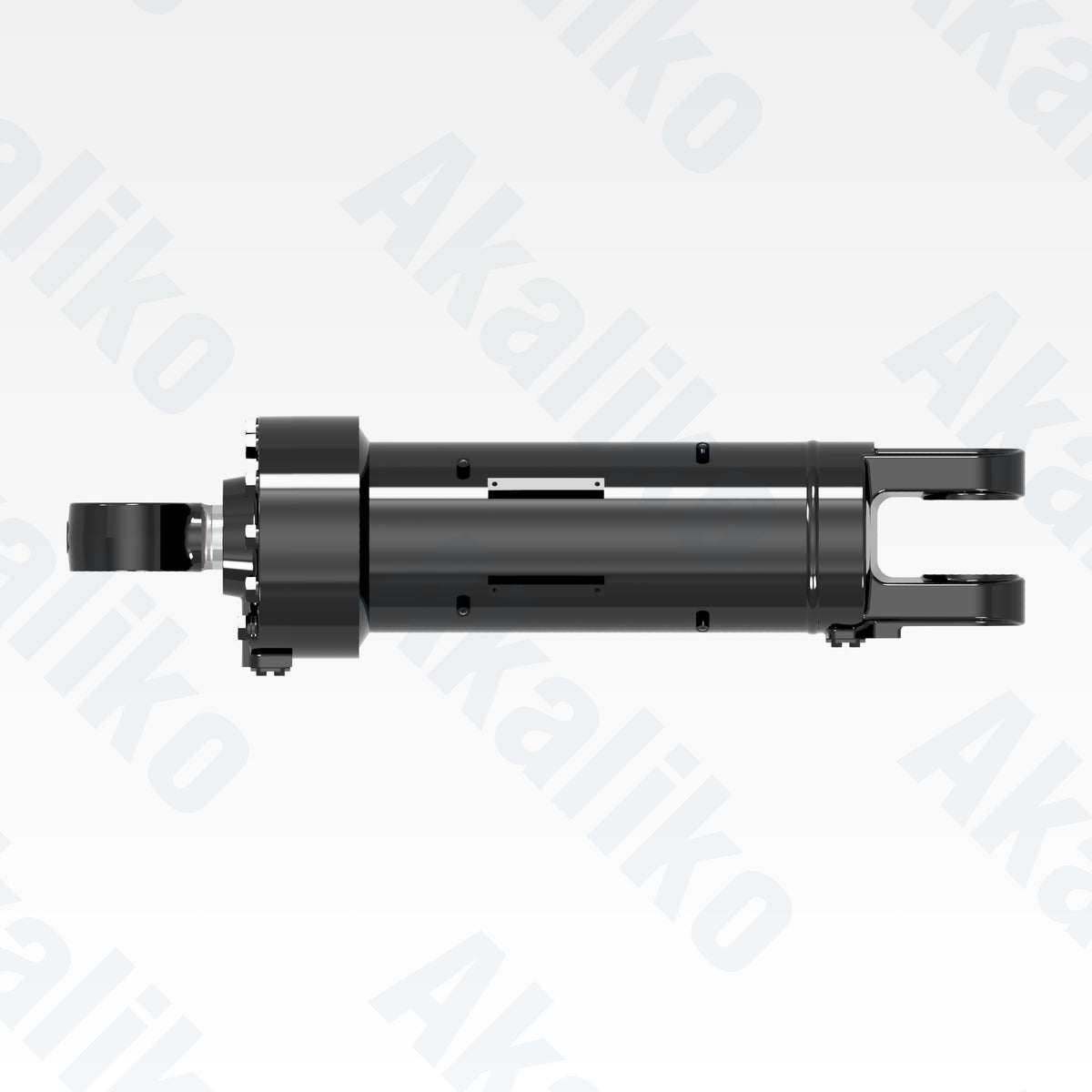 Top view of replacement ripper lift hydraulic cylinder for Caterpillar D11 track loader, OEM part number 561-7470