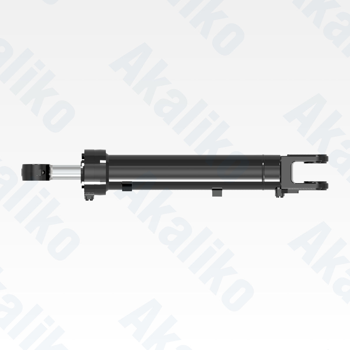 Top view of replacement ripper tilt hydraulic cylinder for Caterpillar D11 track loader, OEM part number 561-7953