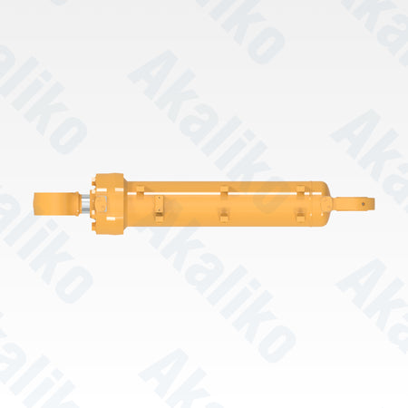 Top view of replacement blade tilt hydraulic cylinder for Caterpillar D11R track dozer, OEM part number 521-8421