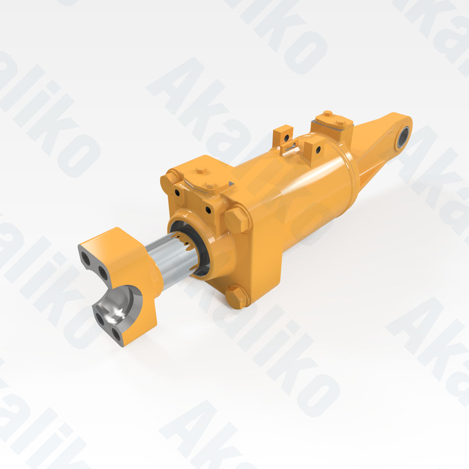 Replacement blade tilt hydraulic cylinder for Caterpillar D6R track loader, OEM part number 233-9134, aftermarket heavy equipment parts