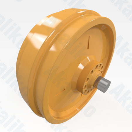 Replacement/aftermarket brand new idler for Caterpillar D8/D8R/D8T track dozer.